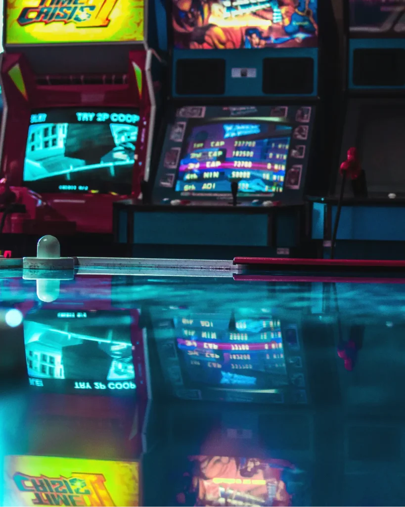 air hockey